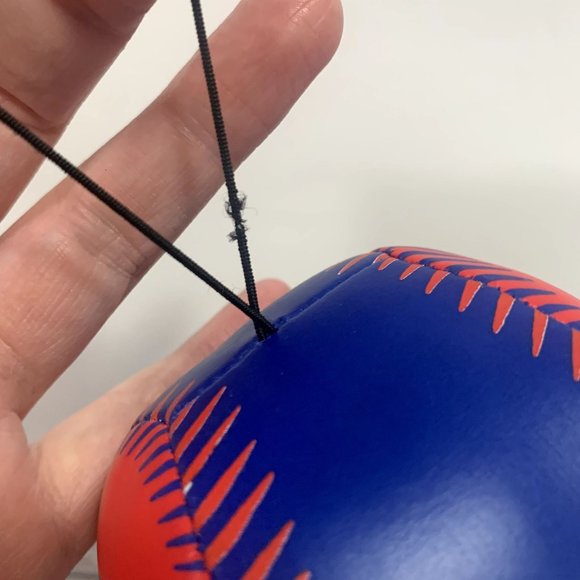 Vintage 1992 Good Stuff Sports Stuff Chicago Cubs Baseball Mini Vinyl Plush Ball - Picture 4 of 5